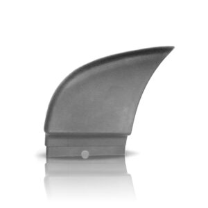 Aplique Tampa Do Parachoque Hilux 2005 A 2015 Esquerdo Laranja