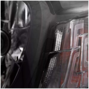 Farol Uno 15 16 17 18 19 A 2024 Mascara Negra Fume 1ª Linha Esquerdo/motorista