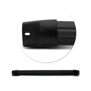 Travessa Rack Teto Jeep Compass 2016 17 2018 Preto Aluminio Preto