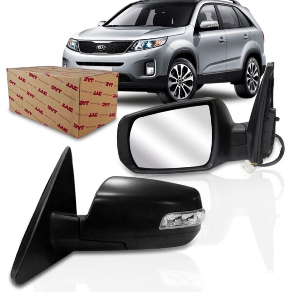Retrovisor Sorento 2011 2012 2013 2014 2015 Com Pisca Lado Esquerdo