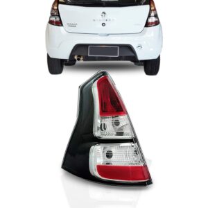 Lanterna Sandero Stepway 12 13 14 Traseira Fume. Lado Esquerdo