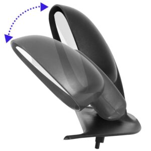 Retrovisor Fiorino 2015 2016 2017 Controle  Manual Lado Esquerdo