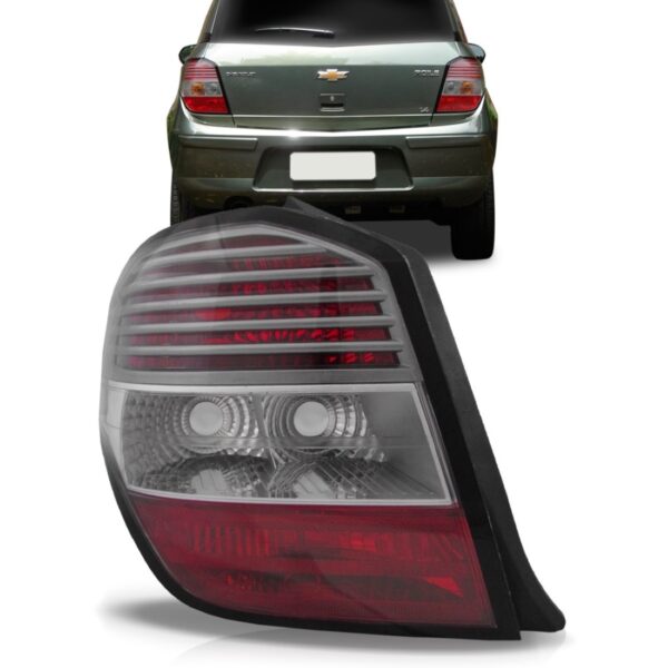 Sinaleira Traseira Agile 2009 2010 11 12 13 2014 Fumê Sport Lado Esquerdo