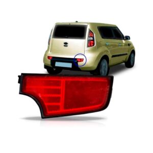 Lanterna Traseira P/ Kia 09 10 11 Soul Refletor Parachoque Lado Direito