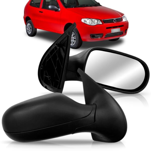 Retrovisor Palio 2004 2005 2006 2007 2 Portas Fixo Lado Direito
