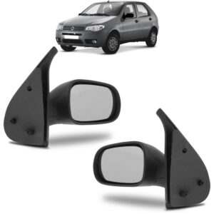 Retrovisor Palio Flex 2004 05 06 07 2008 - 04 Portas Fixo Lado Esquerdo