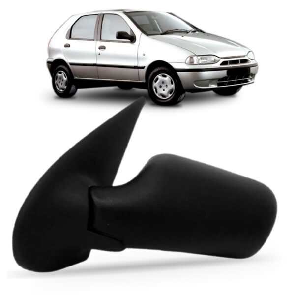 Retrovisor Palio 1996 A 2000 4 Portas Fixo Lado Esquerdo Esquerdo