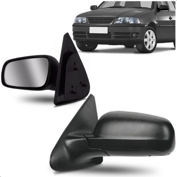 Retrovisor Gol G3 2000 2001 2002 2003 04 2005 4 Portas Fixo Lado Esquerdo