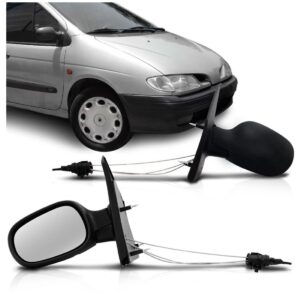 Retrovisor Renault Scenic 1996 1997 1998 1999 Com Controle Lado Esquerdo