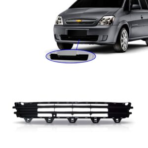 Tela Frontal Do Parachoque Meriva 2003 A 12 Inferior Central Preto