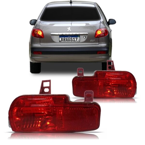 Lanterna Pchoque Traseiro Peugeot 207 2009 A 2013 Sedan Le Direito/passageiro
