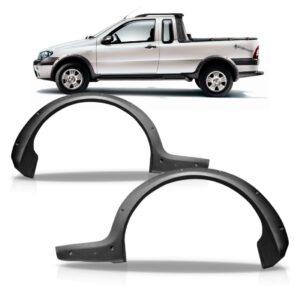 Acabamento Do Paralama Traseiro Pickup Strada 2005 A 2009 Lado Esquerdo