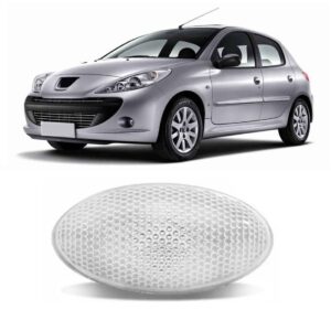 Lanterna Sinaleira Lateral Peugeot 206 207 307 C3 Cristal - Cristal
