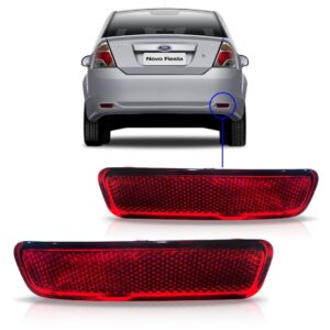 Lanterna Refletiva Fiesta 10 11 12 2013 2014 Sedan 1ª Linha Direito/passageiro