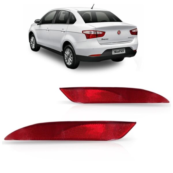 Lanterna Do Parachoque Refletor Grand Siena 13 S 17 1ª Linha Direito