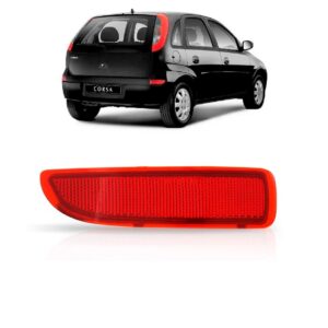 Lanterna Refletor Parachoque Para Corsa 2003 A 2008 Hatch Lado Esquerdo