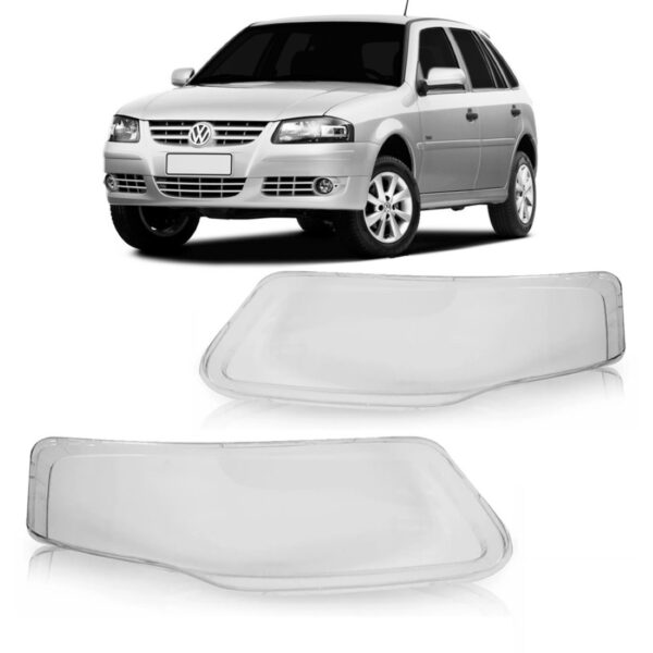 Lente Farol Gol G4 Voyage Parati 2006 2007 2008 2009 Lado Direito