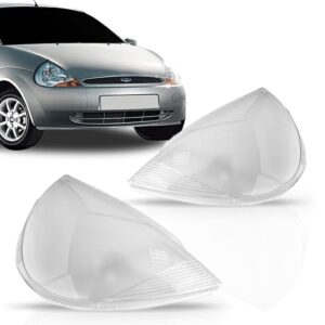 Lente Farol Ford Ka 1997 98 99 00 01 02 03 04 05 2007 Lado Esquerdo