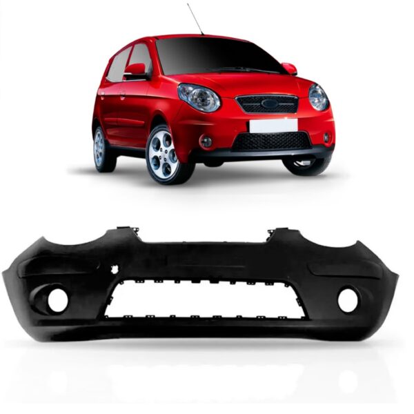 Para-choque Dianteiro Picanto 2008 A 2011 Com Furo Milha