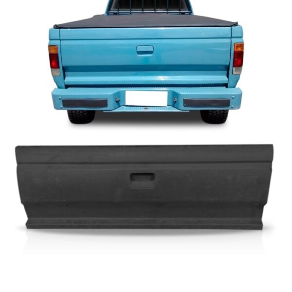 Tampa Traseira Caçamba D20 D-20 1985 A 1996 Nova Preto