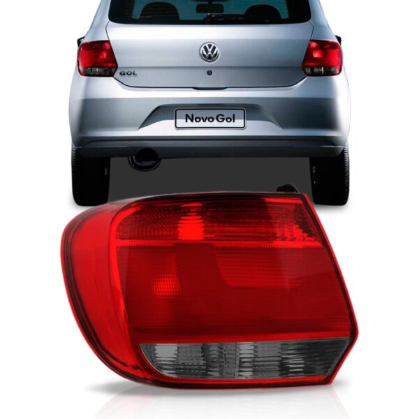 Lanterna Traseira Gol G6 2012 2013 2014 2015 Ré Fumê Lado Esquerdo