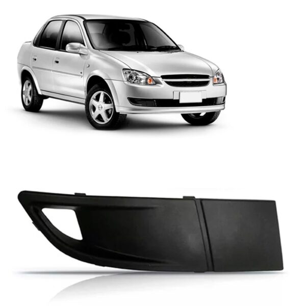 Moldura Milha Corsa Classic 2010 A 2016 C/furo Lado Esquerdo