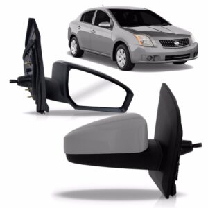 Retrovisor Nissan Sentra 2007 2008 2009 Manual Lado Esquerdo