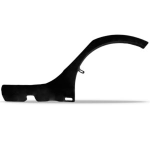 Alargador Moldura Traseira Lateral Sandero Stepway 2015 2016 Lado Direito