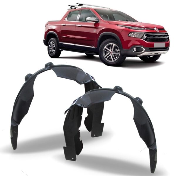 Protetor Caixa De Roda Dianteiro Para Fiat Toro 15 2016 2017 Lado Direito