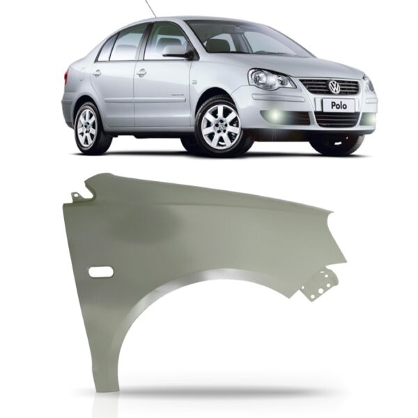 Paralama Para Polo 2007 08 09 10 11 2012 C/pisca Ld