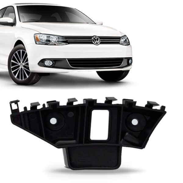 Guia Suporte Parachoque Jetta 2010 A 2015 Dianteiro Lado Esquerdo