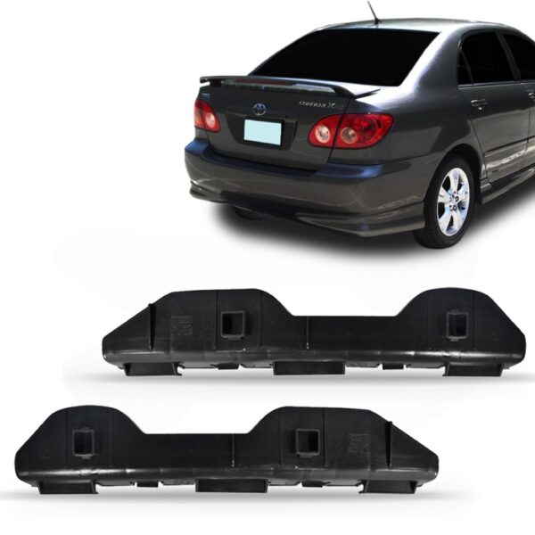 Guia Suporte Parachoque Traseiro Corolla 2003 A 2007 Lado Direito