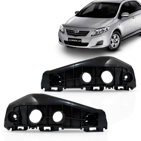 Guia Suporte Parachoque Corolla 2008 A 2012 Dianteiro Lado Esquerdo