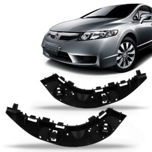 Guia Suporte Parachoque New Civic 08 09 10 11 12 Dianteiro Lado Esquerdo