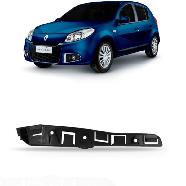 Guia Suporte Parachoque Sandero Renault 09 A 14 Dianteiro- Lado Direito