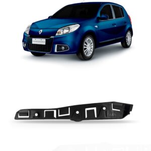 Guia Suporte Parachoque Sandero Renault 09 A 14 Dianteiro- Lado Esquerdo