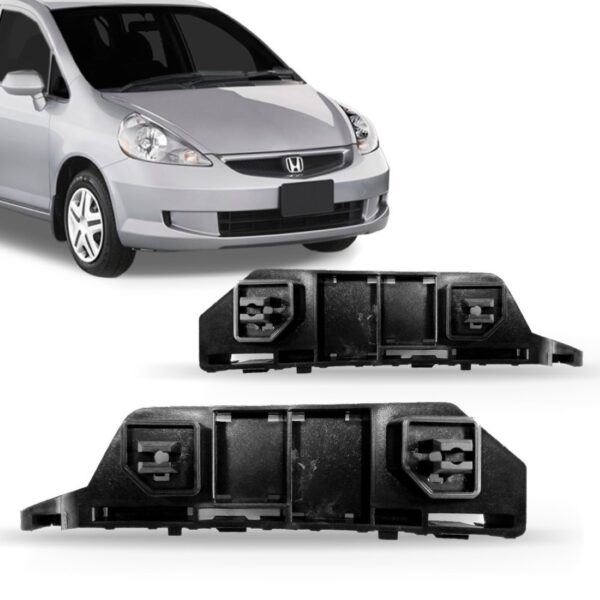 Guia Do Parachoque Dianteiro Honda Fit 2003 A 2008 Lado Direito