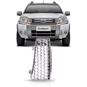 Grade Parachoque Ecosport 2008 2009 2010 2011 2012 Cromada Lado Direito