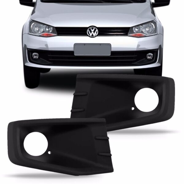 Tela Frontal Parachoque Saveiro 14/ Gol Track G6 Com Milha Lado Direito