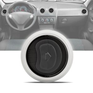 Saída De Ar Painel Celta Prisma 2008 09 10 2011 2012 Prata-