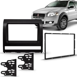 Moldura Acabamento Painel Multimídia Para Palio Siena Strada