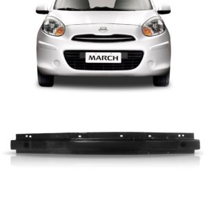 Alma Lamina Parachoque Dianteiro Nissan March 2011 12 13 14