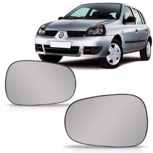 Espelho Retrovisor Clio 03 04 05 06 07 08 09 11 12 Com Base Lado Direito