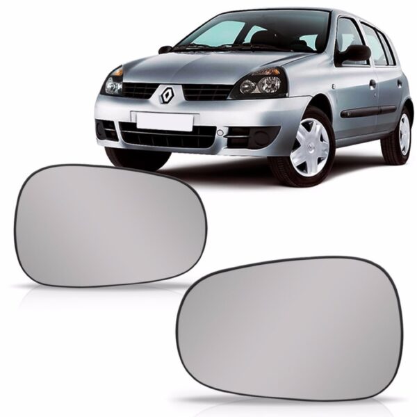 Espelho Retrovisor Clio 03 04 05 06 07 08 09 11 12 Com Base Lado Direito
