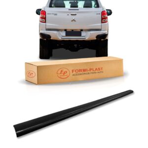 Protetor Borda Tampa Traseira Para L200 Triton 2017 Gls/hpe