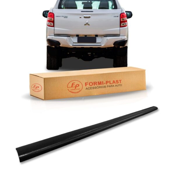 Protetor Borda Tampa Traseira Para L200 Triton 2017 Gls/hpe