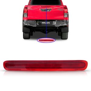Break Light Tampa Traseira Hilux 2016 2017 Vermelha