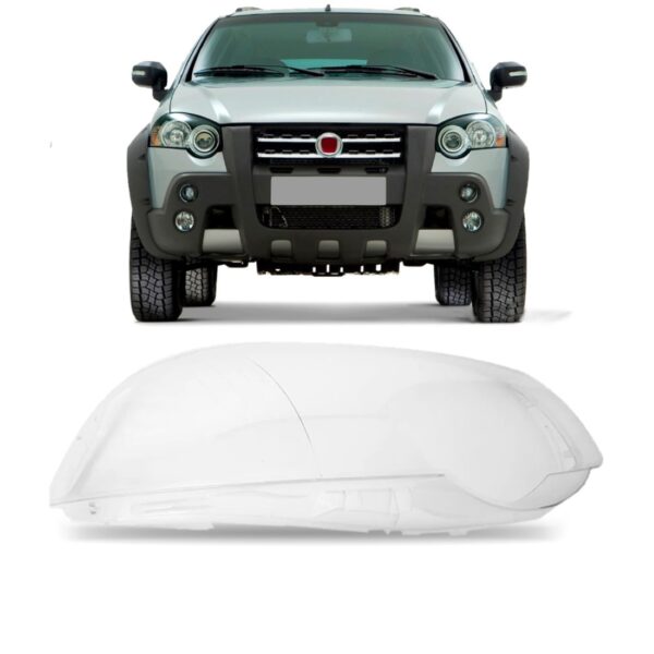 Lente Farol Strada Locker Adventure 2009 2010 2011 2012 Lado Direito