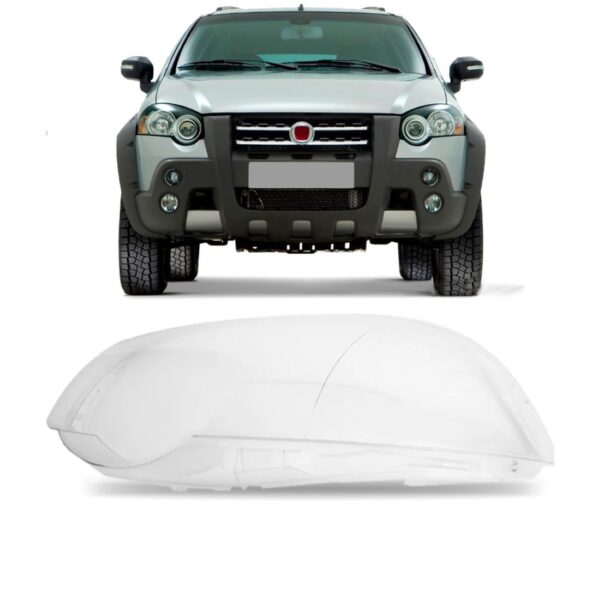 Lente Farol Strada Locker Adventure 2009 2010 2011 2012 Lado Esquerdo