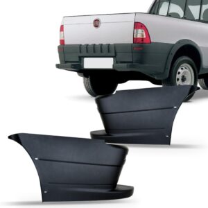 Ponteira Polaina Lateral Para Fiat Strada 2007 A 2006 2005 Lado Esquerdo